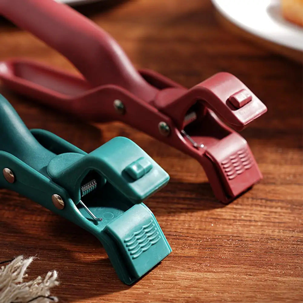 Multi-Purpose Anti-Scald Bowl Holder Clip Solid Color Color Anti 2 Scalding Home Clip Tools Silicone Kitchen Zpaxo