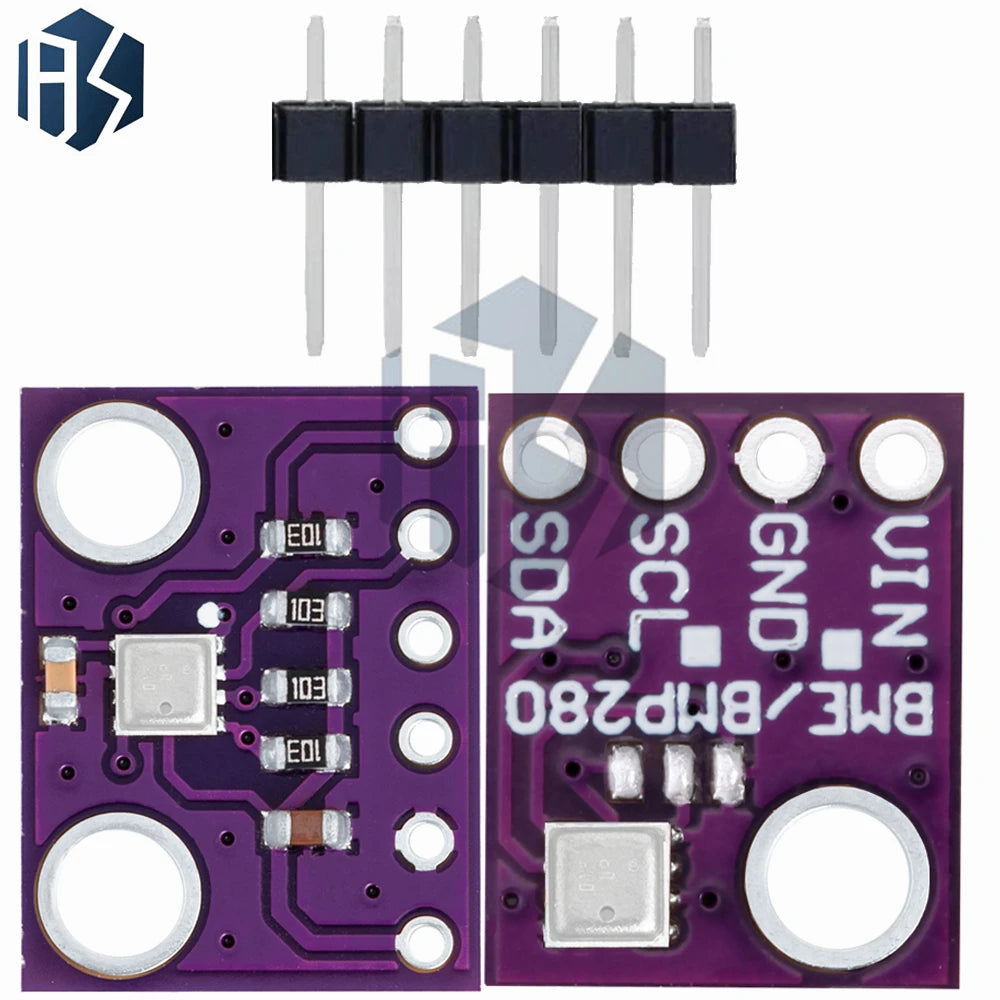 BME280 3.3v 5v Digital Sensor Temperature Humidity Barometric Pressure Sensor Module I2C SPI 1.8-5V GY-BME280 5V/3.3V Zpaxo