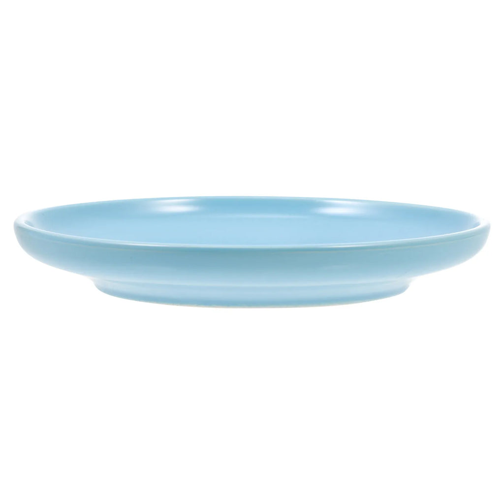 Ceramic Cat Bowl Protective Shallow Dish Anti-skid Household Pet