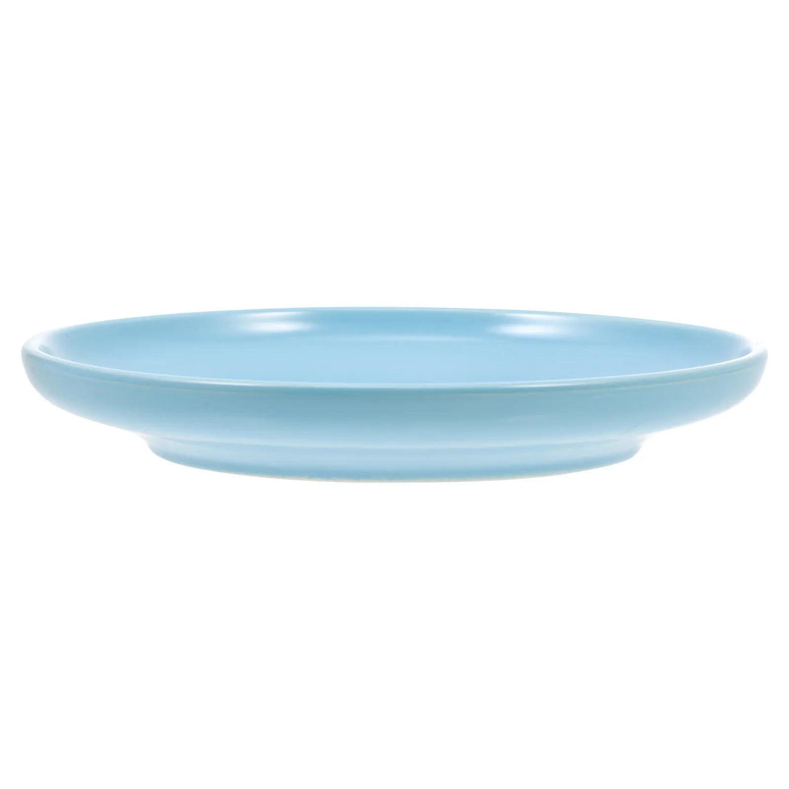 Ceramic Cat Bowl Protective Shallow Dish Anti-skid Household Pet