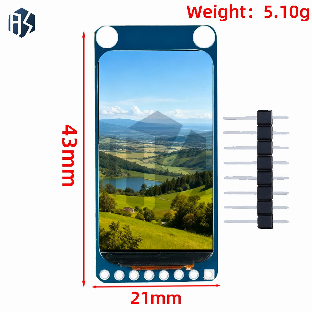 EGBO 172x320 SPI Full TFT HD IPS Screen LCD LED Display Module 172 Zpaxo