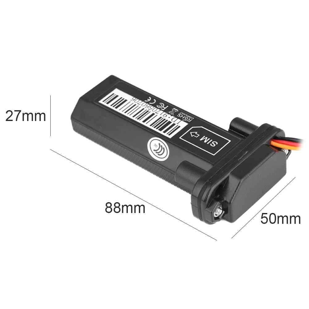 Mini Waterproof GSM GPS Tracker Motorcycle Vehicles Tracking Device