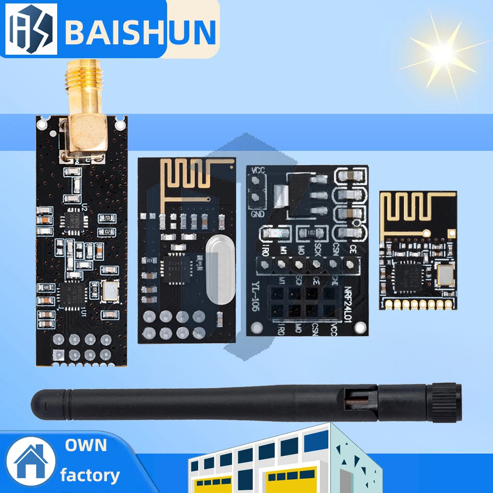 NRF24L01+ Upgraded Wireless Module DIY Arduino-compatible Zpaxo