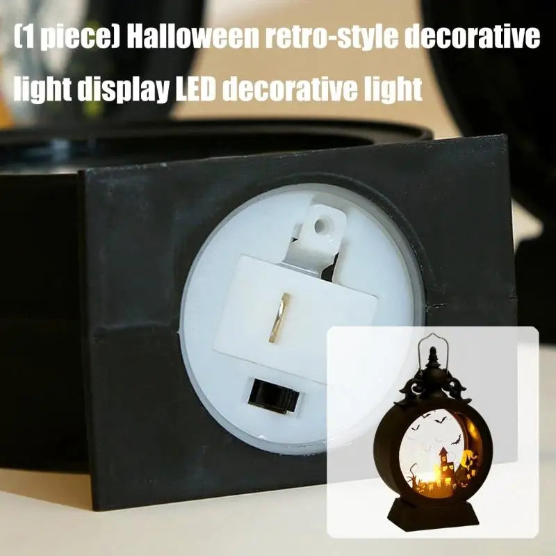 Festival Halloween Night Light LED Plastic Castles Decors User