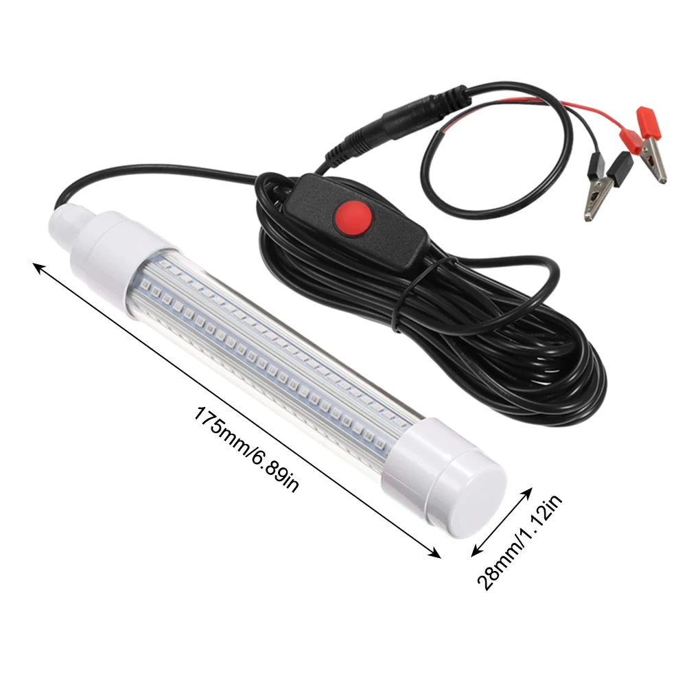 LED Underwater Fishing Light Attractor Multifunction Glowing Fish