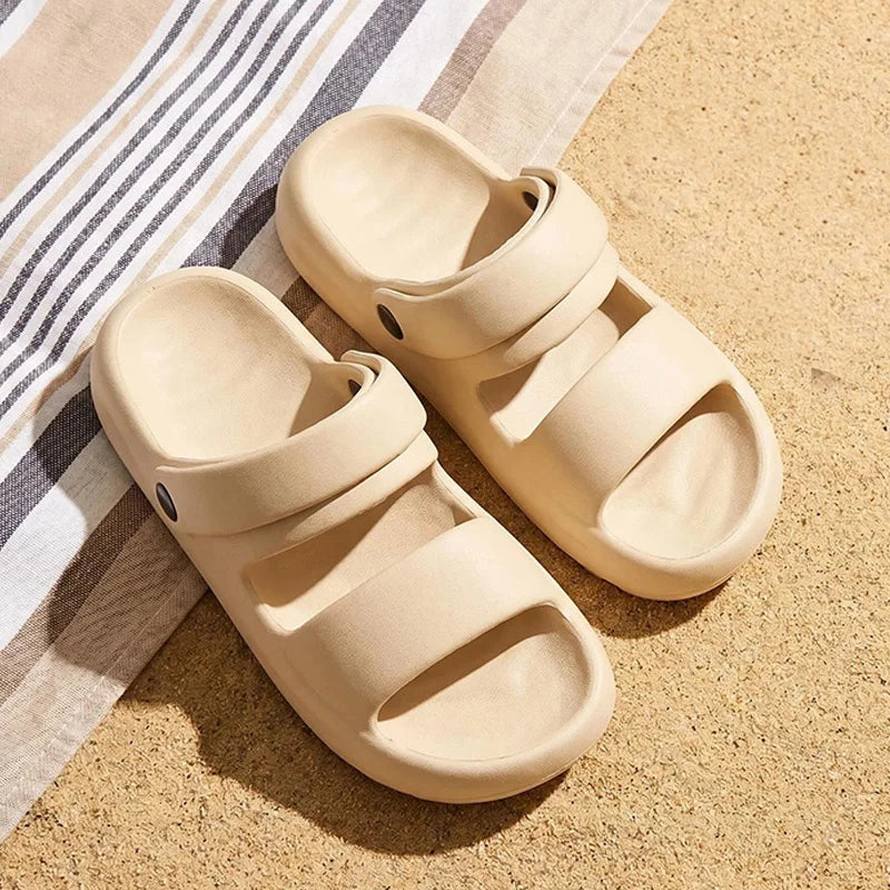 Men's Fashion Summer Slippers Outdoor Soft Sole Non-slip Beach
