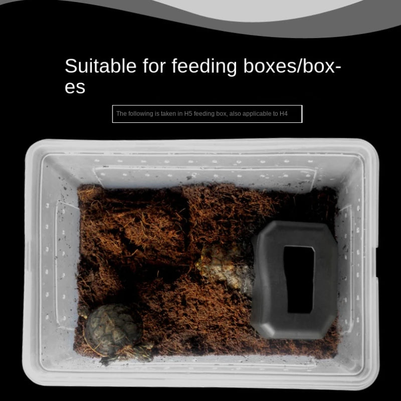 Plastic to avoid water basin reptile water basin tortoise palace Corn snake climb pet drink bowl plastic supplies simulation Zpaxo