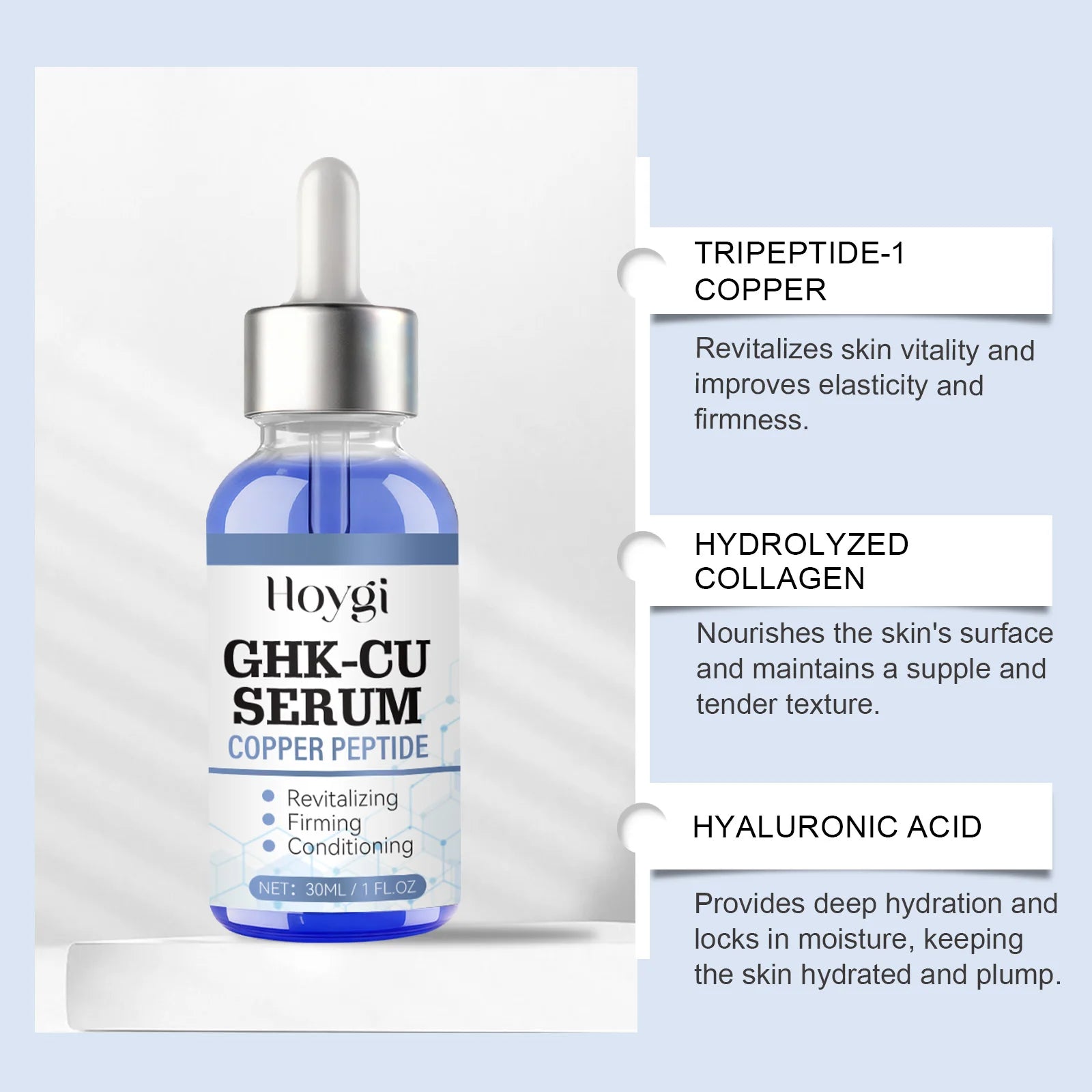 Hoygi Copper Peptide Anti-Aging Face Serum – Firm & Hydrate Anti-Aging Face Serum Zpaxo