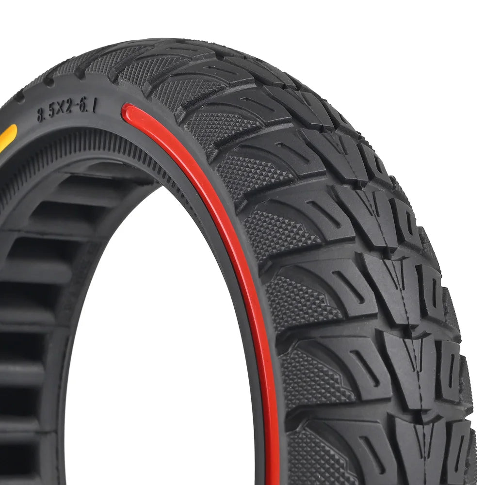 8.5 Inches Damping Durable Wheel 8.5x2-6.1 Honeycomb Solid Tire Colorful for Xiaomi M365 PRO PRO2 1S List Electric Scooter Tyre Zpaxo