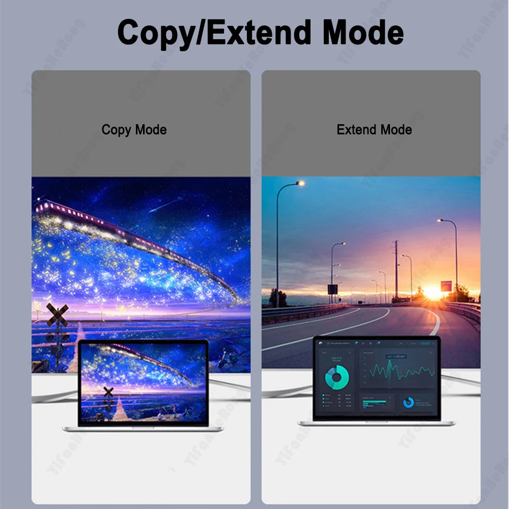 Type-C To HDMI-compatible VGA Converter USB3.0 Adapter 4K for Macbook Mac Air Pro Laptop Monitor PC TV Phone Type C Expander Zpaxo