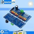 PCA9685 16-Channel 12-bit PWM Servo Driver Board with I2C Interface - Servo Shield Module for Arduino Zpaxo Default Title