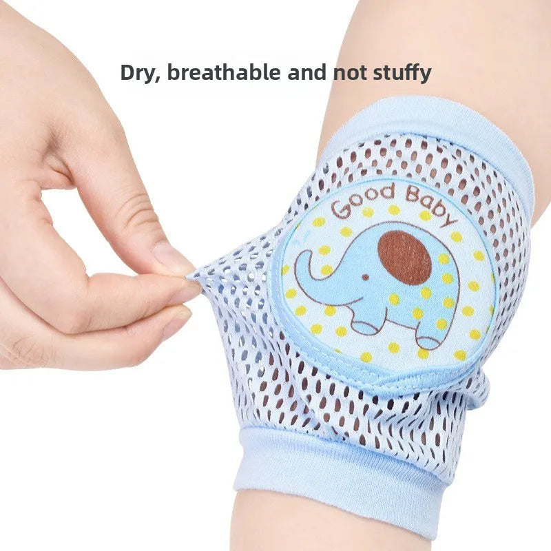 Baby Knee Pads 1 Pair Thin Summer Crawling Protection Anti-fall