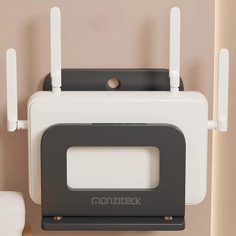 Adjustable Small Device Wall Mount Holder Wifi Router Shelf Modem TV