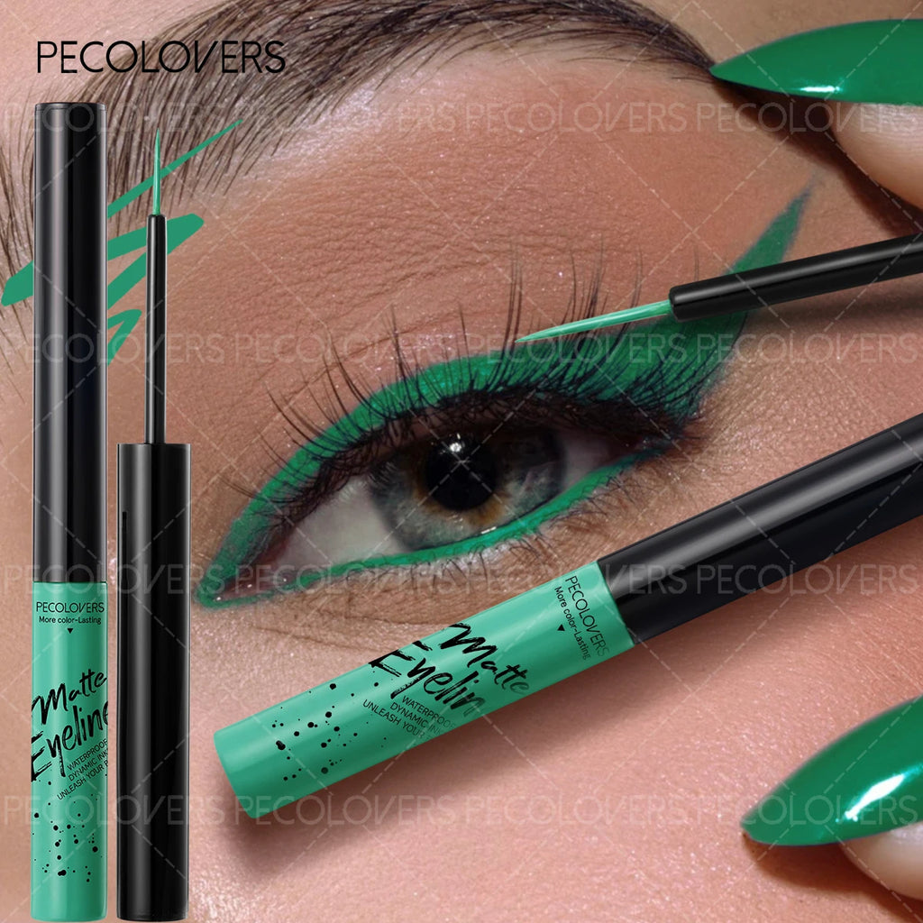 Matte Liquid Eyeliner Waterproof Smudge-proof Designed Professionals Zpaxo