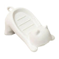 Cat Shaped Soap Dish | Plastic Draining Holder for Bathroom Soap Dish Zpaxo A