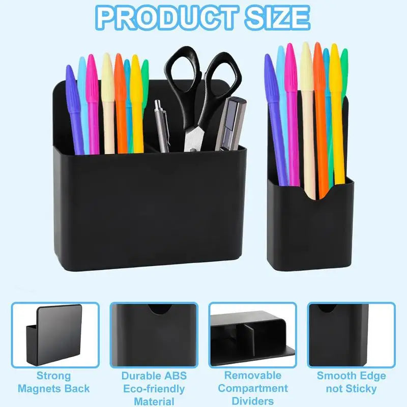 Magnetic Pen Holder Blackboard Wall Mounted Box Marker Pencil Storage