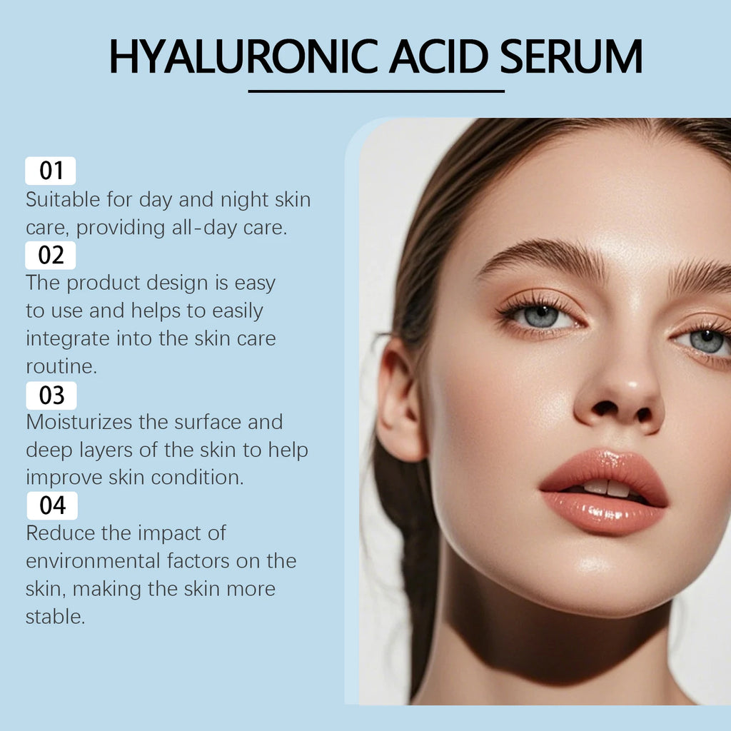 Hoygi Hyaluronic Acid Face Serum – Hydrate, Firm & Brighten Hyaluronic Acid Serum Zpaxo
