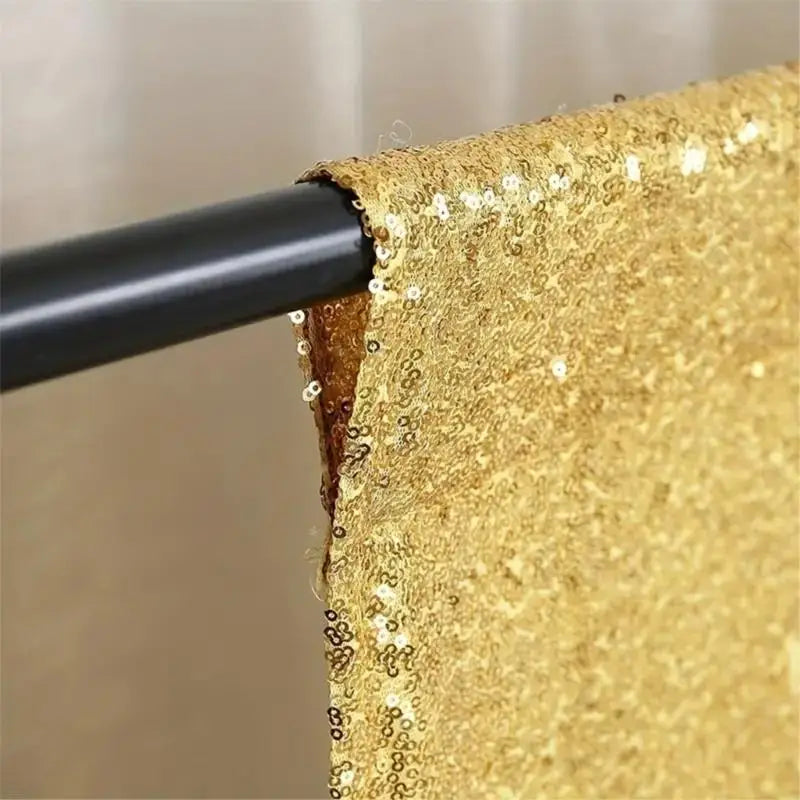 Photography Backdrop Curtain Versatiled Shimmering Room Divider Sequined Fabric Zpaxo