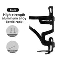 Bicycle Aluminum Alloy Durable Stable Water Bottle Holder Universal Water Cup Holder Outdoor MTB Road Mountain Bike Accessories Zpaxo black 16