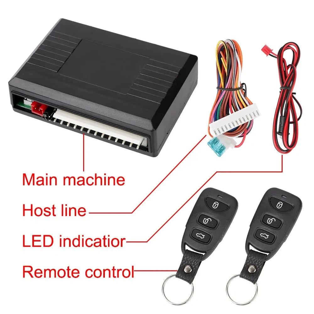 Car Remote Central Door Lock Keyless Control Alarm System