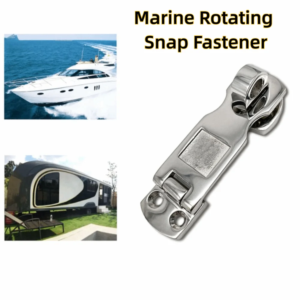 Heavy Duty Marine Boat Accessories Swivel Hasp Slide Barrel Bolt Stainless Steel 316 Boat Locker Fastener Marine Parts Zpaxo