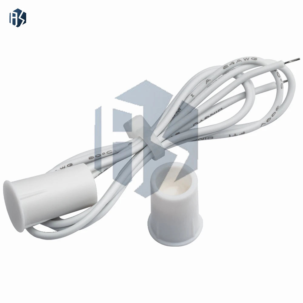 1Pair RC-33 Recessed Door Magnetic Switch Door Magnet Alarm Detector Sensor Home Security Alarm DC 100V 300mA MC-33 Zpaxo