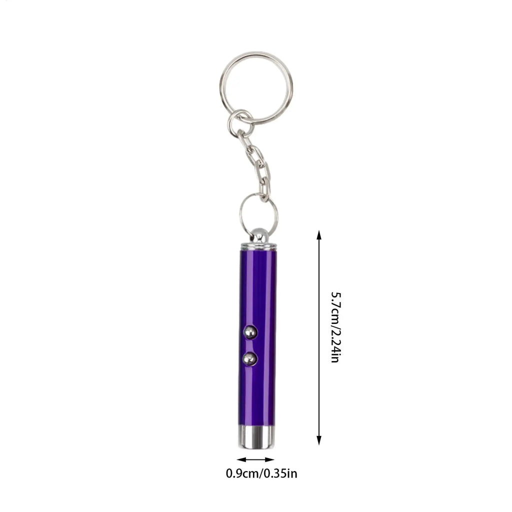 Funny Cat Chaser Pointer Toy Pen Chasing Supplies Green LED Light