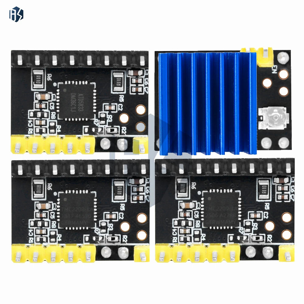5 5v-28v TMC2130 TMC2209 Compatible Stepper Motor Silent Driver Zpaxo