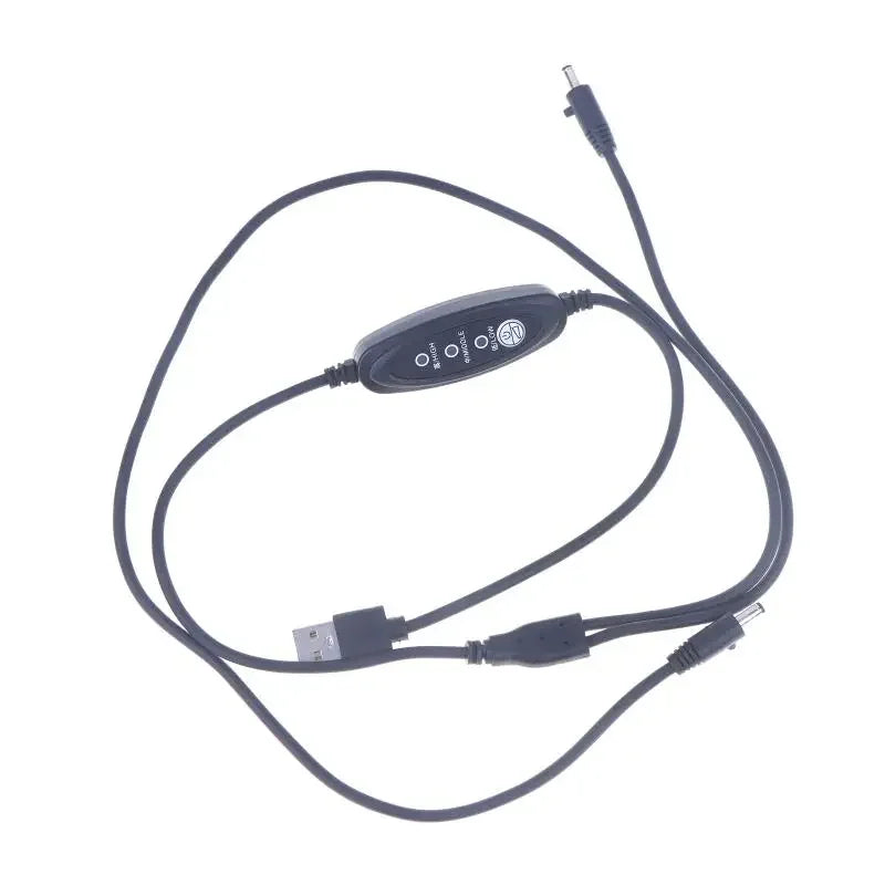 1PC USB Fan Speed Controller Fan Controller Adaptor Connector New 3 Stage Wind Power Adjustment Cooling Clothes Fan Cable Zpaxo