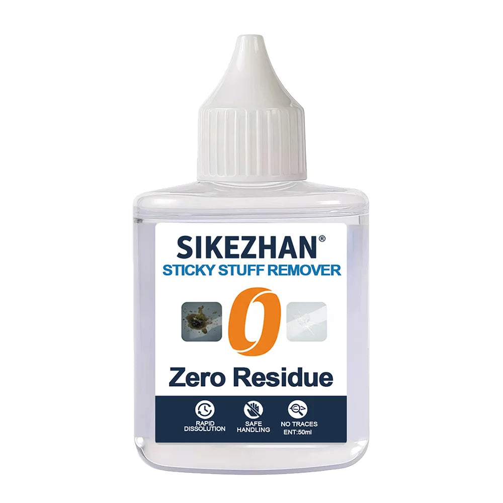 50ml All Purpose Adhesive Glue Remover Sticky Residued Remover Auto Car Sticker Car Glass Label Cleaner Adhesive Glue Removal Zpaxo 1pcs