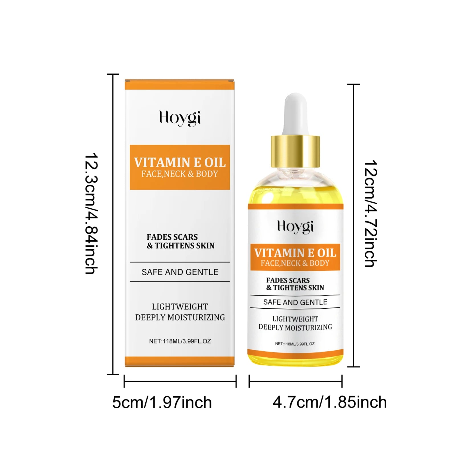 Vitamin E & Hyaluronic Acid Moisturizing Face & Body Oil Moisturizing Face Oil Zpaxo