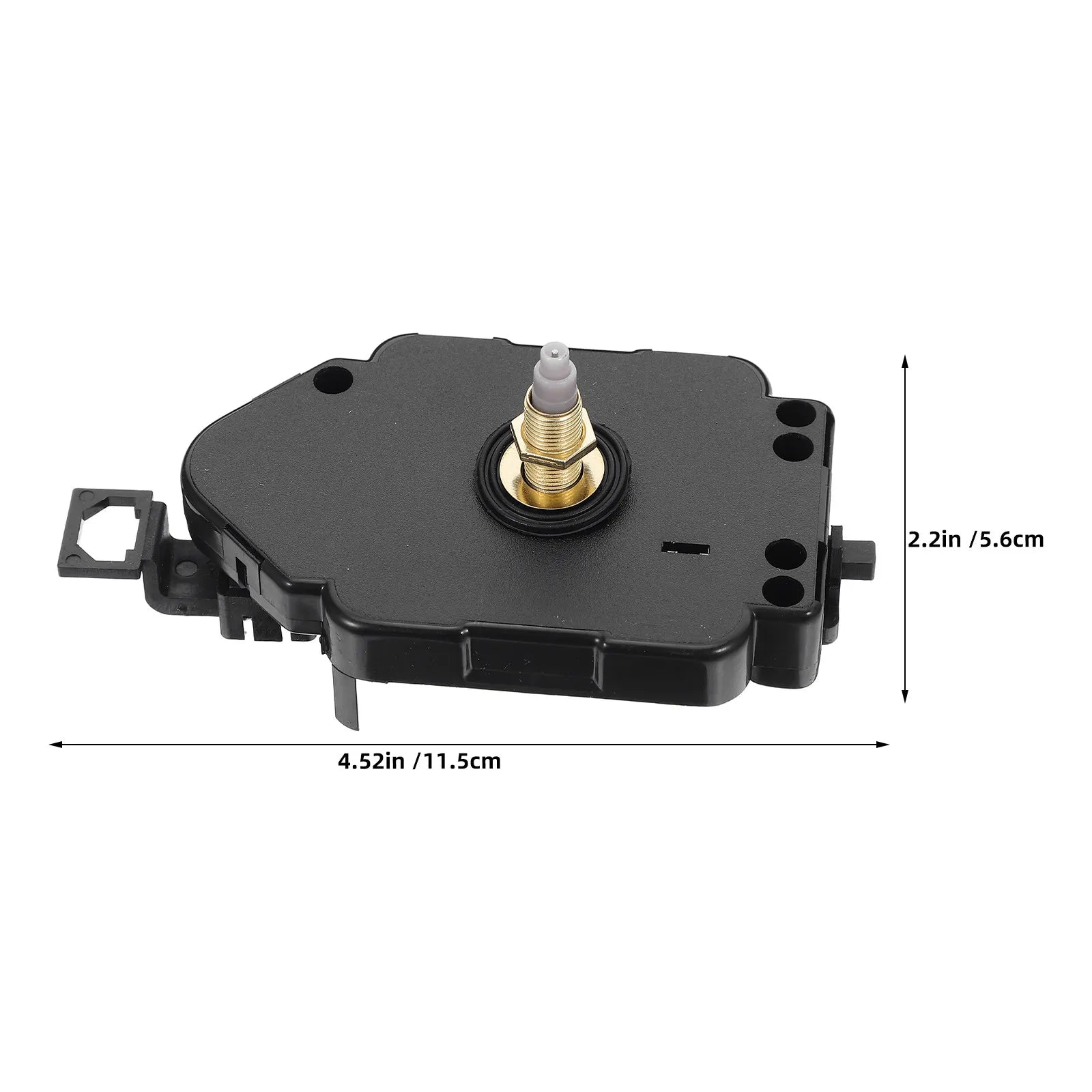 Silent Pendulum Clock Movement Quartz Sweep Mechanism Thread Wall