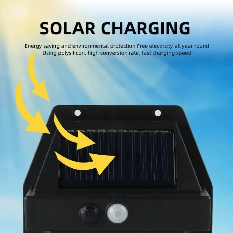 Solar Outdoor Wall Light – Waterproof Filament Garden Lamp