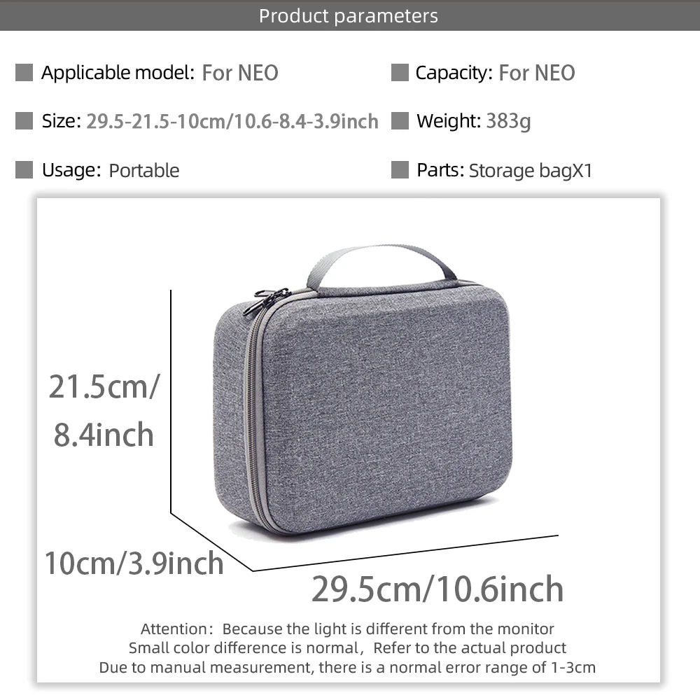 Carrying Case Protective Shockproof Stroage Bag Shoulder Box For DJI NEO RC N3 More Drone Remote Battery Accessories Waterproof Zpaxo