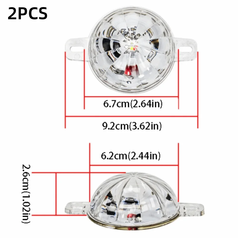 8W Power LED Strobe Light Source Function Undercarriage Waterproof Zpaxo Color light