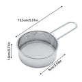 Handheld Coffee Powder Mesh Sieve Baking Tools Stainless Steel Flour Zpaxo M