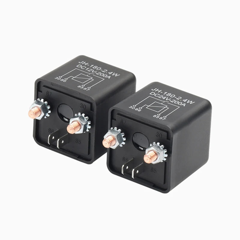 DC 12V/24V 100A–200A 4-Pin Normally Open Car Relay | WM686