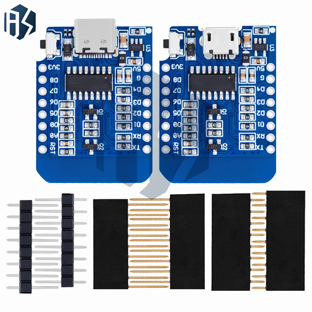 Wemos D1 Mini Wifi Board ESP8266 ESP-12F Module Type-c Micro USB Zpaxo