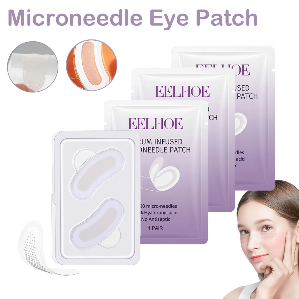 Collagen Microneedle Eye Patches – Dark Circles & Anti-Wrinkle Microneedle Eye Patch Zpaxo