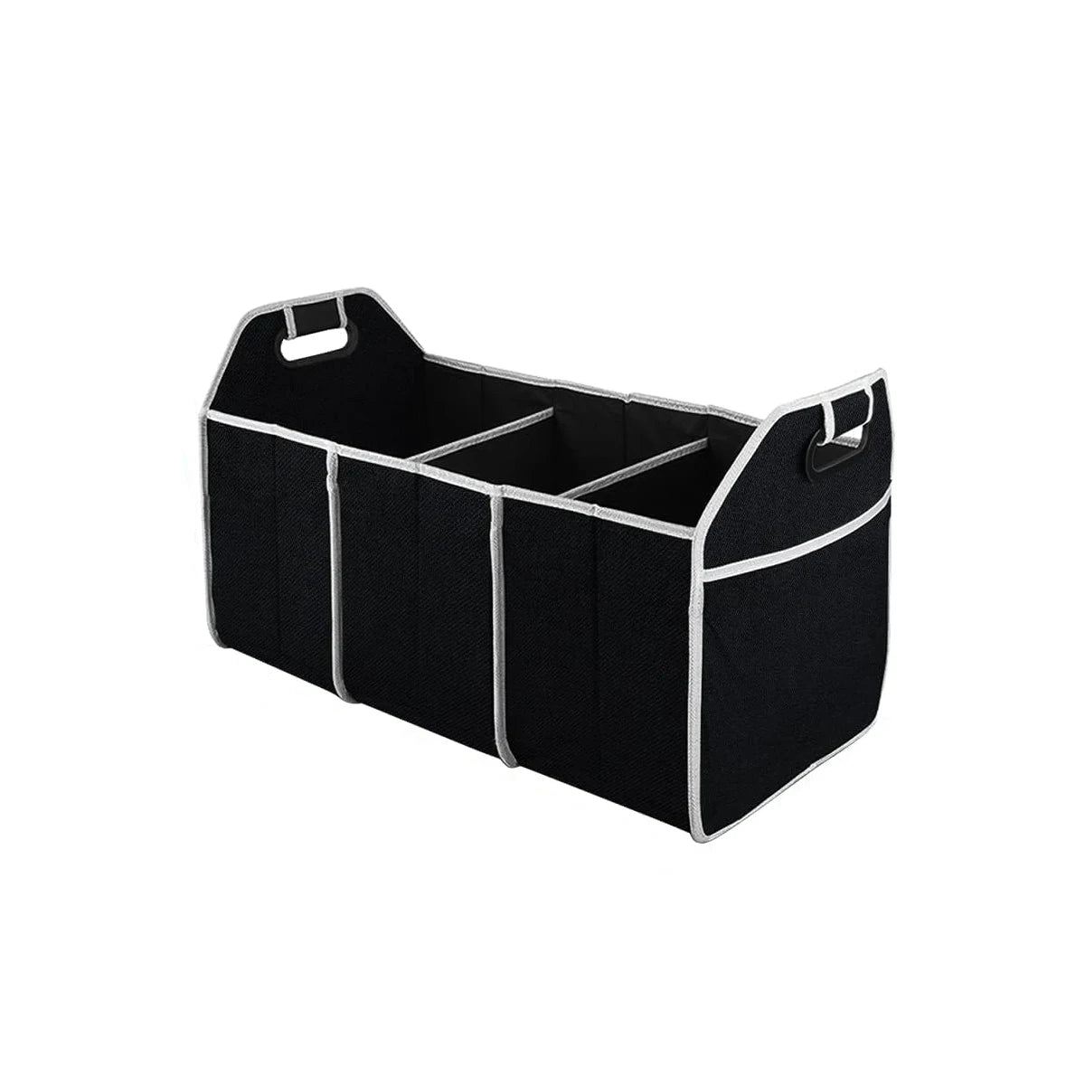 Foldable 3-Compartment Car Trunk Organizer | Cargo Storage Bag