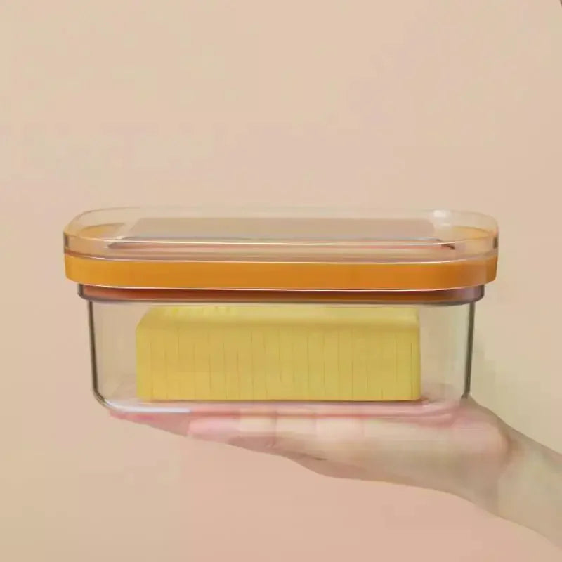 Refrigerator Butter Dish Box With Lid Slicers Case Knife Gadget Kitchen Tool Fridge Storage Lid Cutter Slicing Cheese Board Sets Zpaxo