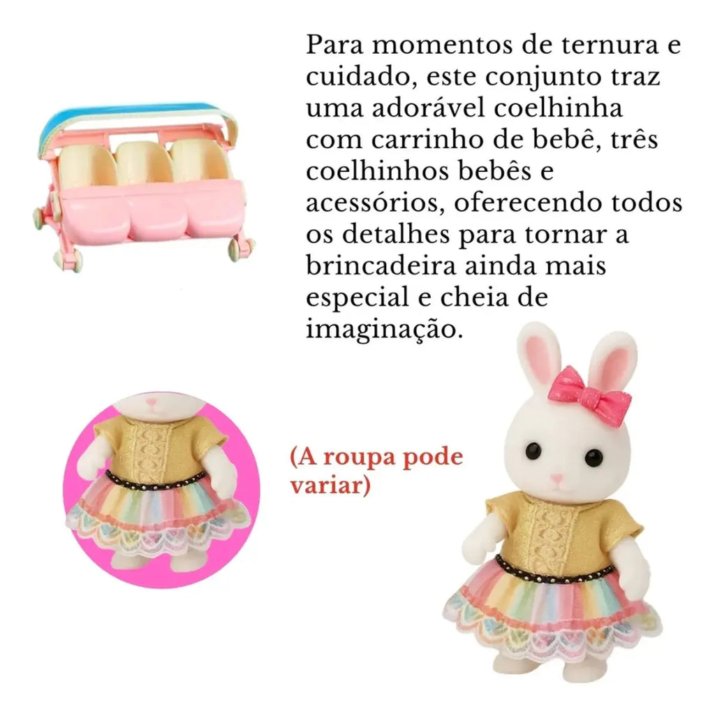 Little Rabbit Bedroom Kitchen Outdoor Gameslovely Scene Play Toys