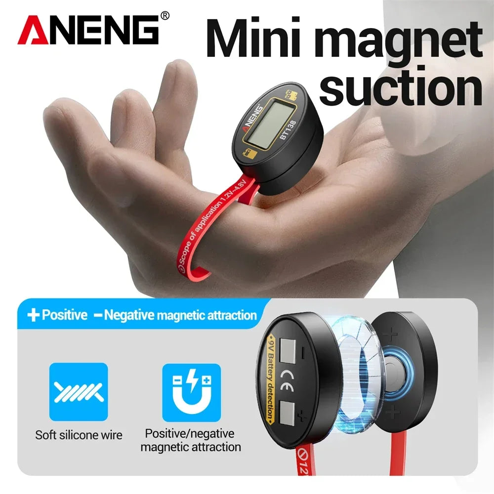 ANENG BT138 Battery Cell Lithium Test Display Tester Power Bank