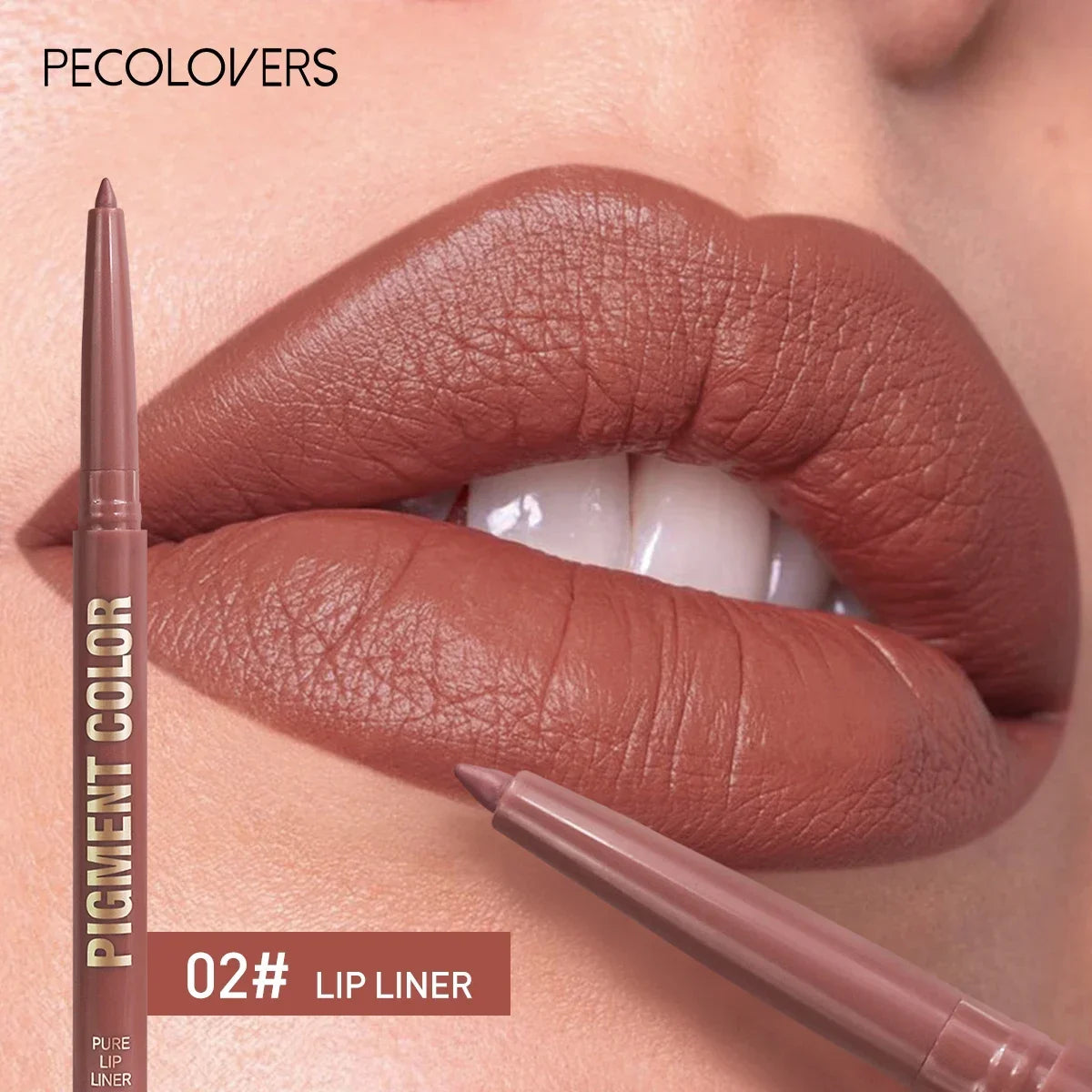 Matte Lip Liner Pen Long-lasting Waterproof Easy Glide Moisturizing Zpaxo 02