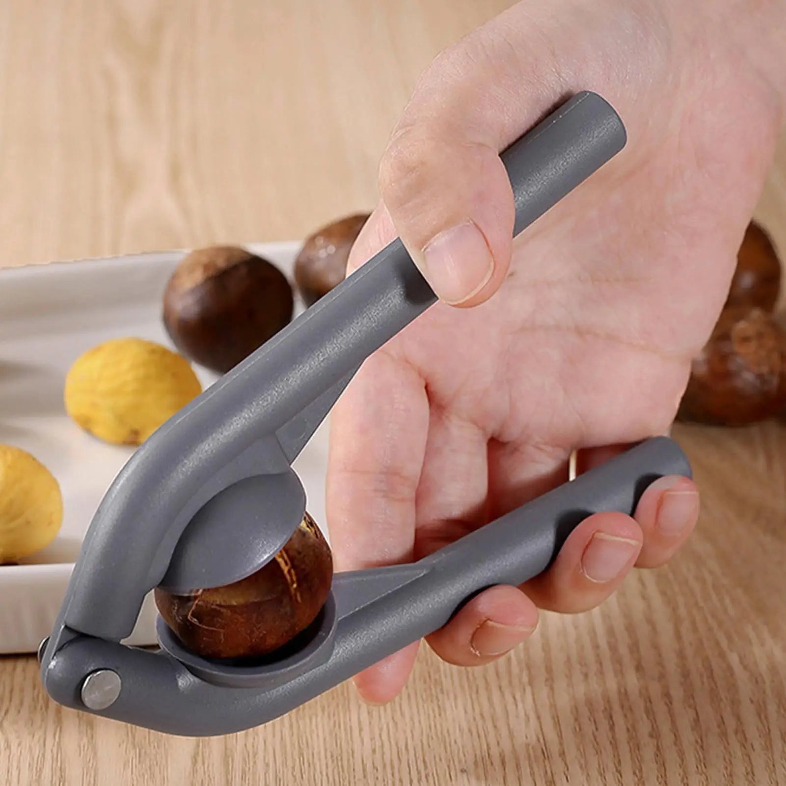 Stainless Steel Chestnut Cutter Tool Nut Peeling Sheller Kitchen