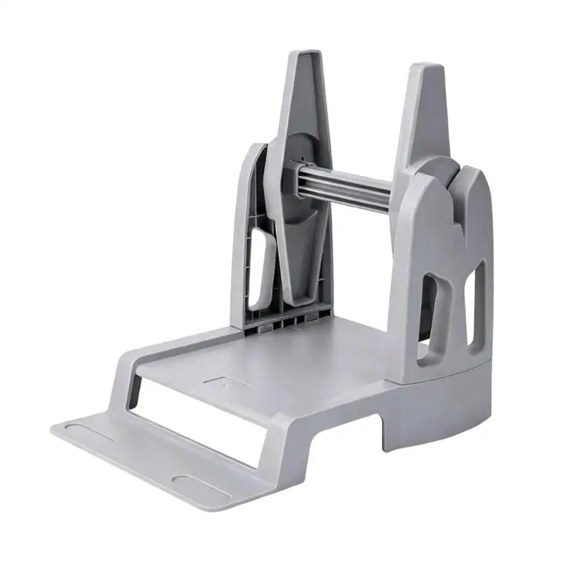 Label Holder External Roll for Desktop Barcode Label Printer Adjustment Space Saving Label Barcode Printer Stand Zpaxo A2EB11JJ406576-GY-L CN