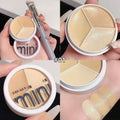 Professionally Concealer Palette Covers Dark Circles Oil Control Moisturizing Waterproof Concealer Foundation Cream Face Makeup Zpaxo 01