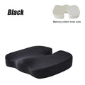 U-Shape Memory Foam Seat Cushion | Coccyx & Tailbone Pain Relief Ergonomic Seat Cushion Zpaxo black 45 X 35 X 7CM