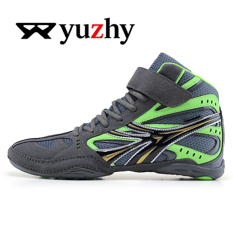 Lexsan Training Wrestling Shoes Men Female Fitness Boxing Mesh Zpaxo