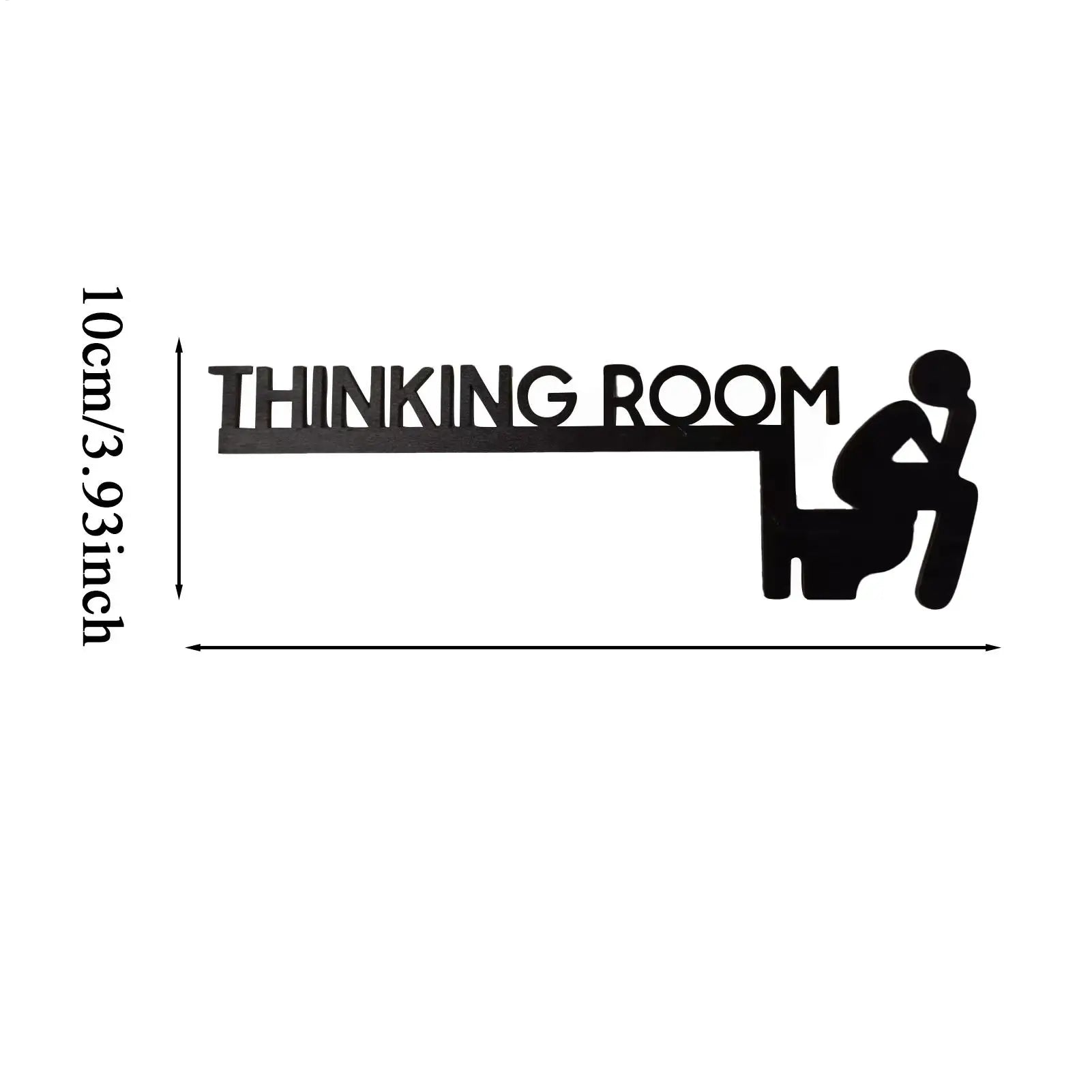 Thinking Room Bathroom Sign over Door Thinking Room Fun Wood Toilet Door Sign Unique Thinking Room Fun Toilet Door Sign Funny Zpaxo